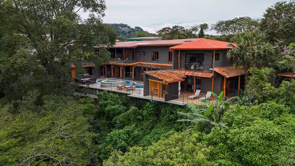 Wellness area at ETM Wellness private retreat near Ciudad Colon in Costa Rica.