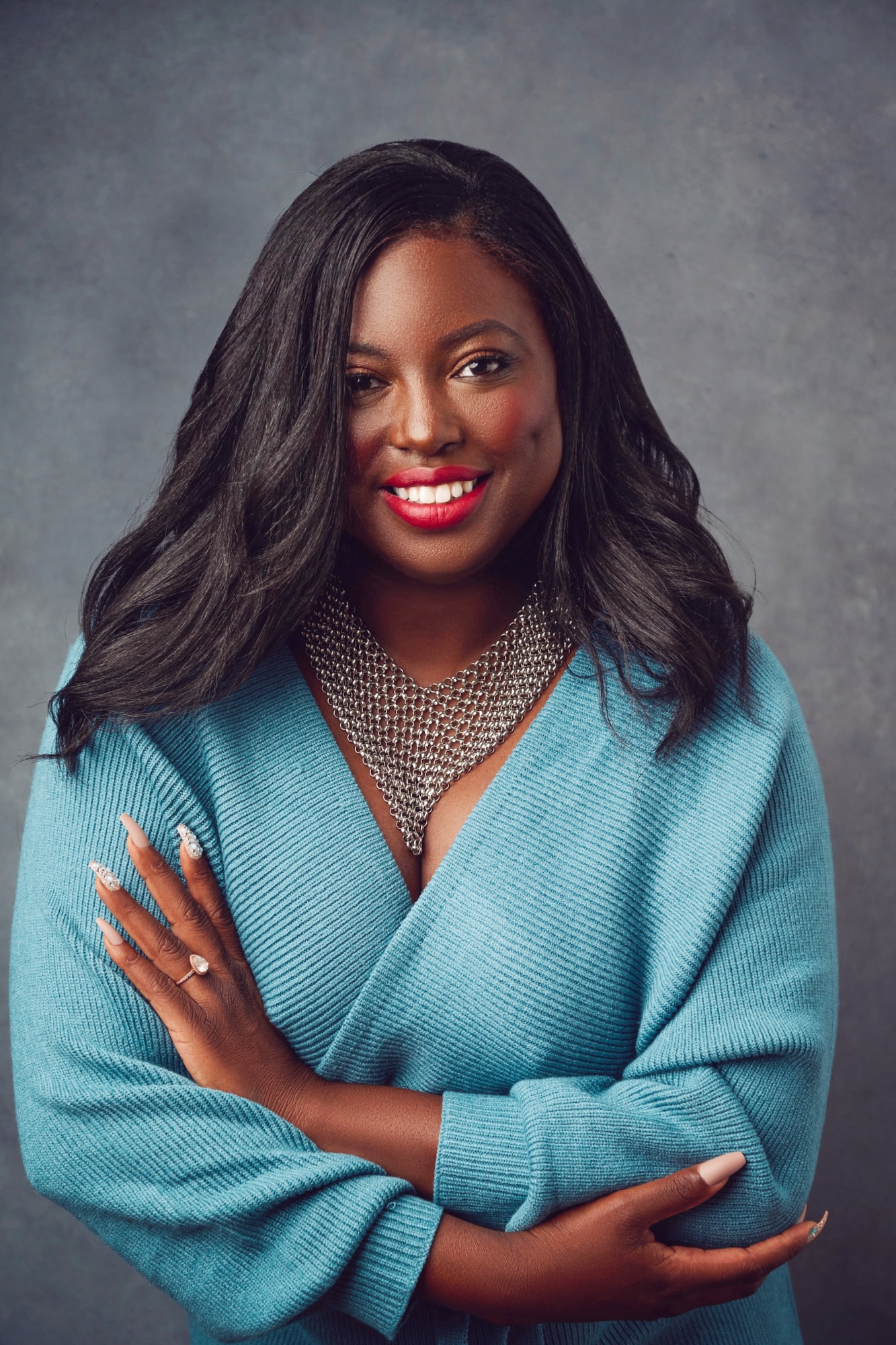 Celeste Lawson speaking as founder of Melanin Tours